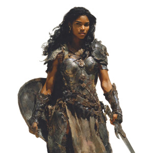 Armored Warrior V42 Vinyl Car Decal Sticker – Waterproof & UV-Resistant 3.4133333333333336"