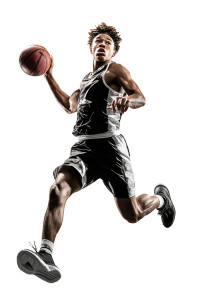 Basketball Dunk V2 Vinyl Car Decal Sticker – Waterproof & UV-Resistant 8.96"