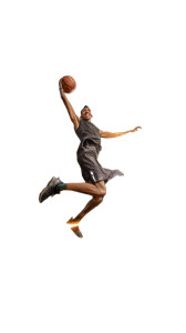 Joyful Basketball Dunk Vinyl Car Decal Sticker – Waterproof & UV-Resistant 9.706666666666667"