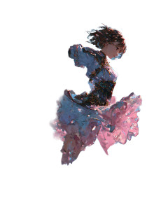 Fantasy Sky Maiden Vinyl Car Decal Sticker – Waterproof & UV-Resistant 8.0"