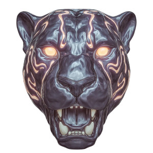 Glowing Tribal Jaguar Vinyl Car Decal Sticker – Waterproof & UV-Resistant 6.826666666666667" Glowing Tribal Jaguar Vinyl Car Decal Sticker – Waterproof & UV-Resistant 6.826666666666667"