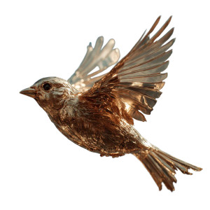 Golden Dimensional Finch Vinyl Car Decal Sticker – Waterproof & UV-Resistant 6.826666666666667" Golden Dimensional Finch Vinyl Car Decal Sticker – Waterproof & UV-Resistant 6.826666666666667"
