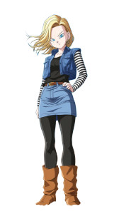 Android 18 Pose Vinyl Car Decal Sticker – Waterproof & UV-Resistant 9.706666666666667"