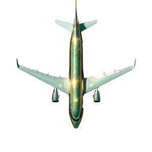 Airbus A320 Neo Vinyl Car Decal Sticker – Waterproof & UV-Resistant 3.4133333333333336"