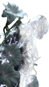 Holographic Humanoid Bloom Vinyl Car Decal Sticker – Waterproof & UV-Resistant 9.706666666666667"