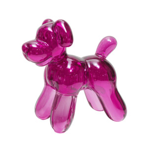 Glass Dog Sculpture Vinyl Car Decal Sticker – Waterproof & UV-Resistant 6.826666666666667"
