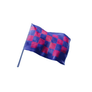 Racing Flag Render Vinyl Car Decal Sticker – Waterproof & UV-Resistant 6.826666666666667"