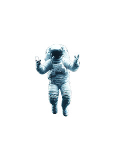 Confused Astronaut V2 Vinyl Car Decal Sticker – Waterproof & UV-Resistant 8.213333333333333" Confused Astronaut V2 Vinyl Car Decal Sticker – Waterproof & UV-Resistant 8.213333333333333"