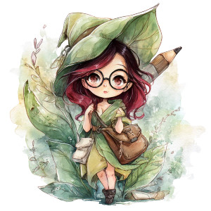 Chibi Pixie Illustration Vinyl Car Decal Sticker – Waterproof & UV-Resistant 3.4133333333333336" Chibi Pixie Illustration Vinyl Car Decal Sticker – Waterproof & UV-Resistant 3.4133333333333336"