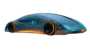 Futuristic Concept Car V10 Vinyl Car Decal Sticker – Waterproof & UV-Resistant 5.4