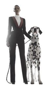 Fashion Model & Dalmatian V3 Vinyl Car Decal Sticker – Waterproof & UV-Resistant 9.706666666666667"