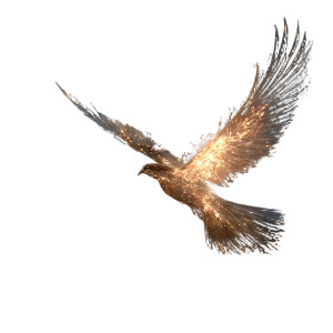 Golden Fire Phoenix Vinyl Car Decal Sticker – Waterproof & UV-Resistant 3.4133333333333336"