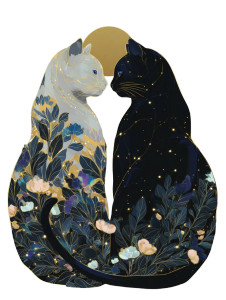 Colorful Cats Illustration V3 Vinyl Car Decal Sticker – Waterproof & UV-Resistant 8.213333333333333" Colorful Cats Illustration V3 Vinyl Car Decal Sticker – Waterproof & UV-Resistant 8.213333333333333"