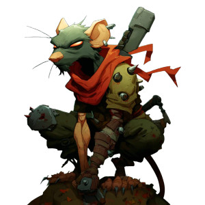 Wasteland Warrior Rat Vinyl Car Decal Sticker – Waterproof & UV-Resistant 6.826666666666667"