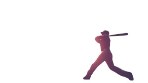 Baseball Player Silhouette V4 Vinyl Car Decal Sticker – Waterproof & UV-Resistant 5.4