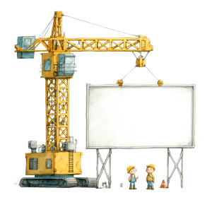 Yellow Construction Crane V2 Vinyl Car Decal Sticker – Waterproof & UV-Resistant 6.826666666666667"
