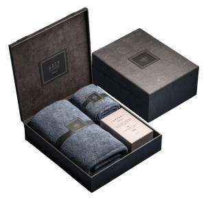 Towel Gift Box Vinyl Car Decal Sticker – Waterproof & UV-Resistant 3.4133333333333336"