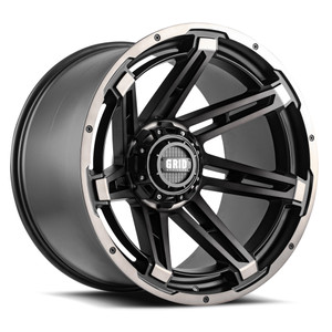 Upgrade your ride with Grid 20x9 Wheels | Matte Black Finish with Double Dark Tinted Lip Upgrade your ride with Grid 20x9 Wheels | Matte Black Finish with Double Dark Tinted Lip