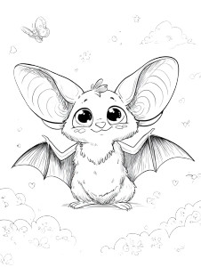 Friendly Bat Vinyl Car Decal Sticker – Waterproof & UV-Resistant 8.213333333333333" Friendly Bat Vinyl Car Decal Sticker – Waterproof & UV-Resistant 8.213333333333333"