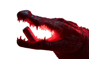 Glowing Cyber Crocodile Vinyl Car Decal Sticker – Waterproof & UV-Resistant 5.97333333333333 Glowing Cyber Crocodile Vinyl Car Decal Sticker – Waterproof & UV-Resistant 5.97333333333333