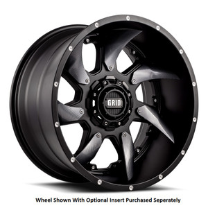 Matte Black 20x9 Wheel | Grid GD01 6x135/6x5.31/6x139.7 Bolt Patterns Matte Black 20x9 Wheel | Grid GD01 6x135/6x5.31/6x139.7 Bolt Patterns