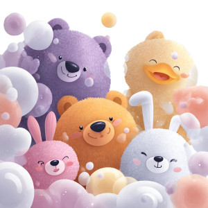 Cheerful Baby Animals Vinyl Car Decal Sticker – Waterproof & UV-Resistant 6.826666666666667" Cheerful Baby Animals Vinyl Car Decal Sticker – Waterproof & UV-Resistant 6.826666666666667"