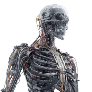Cybernetic Skeleton Vinyl Car Decal Sticker – Waterproof & UV-Resistant 3.4133333333333336" Cybernetic Skeleton Vinyl Car Decal Sticker – Waterproof & UV-Resistant 3.4133333333333336"