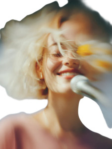 Singing Blonde Girl V4 Vinyl Car Decal Sticker – Waterproof & UV-Resistant 8.213333333333333" Singing Blonde Girl V4 Vinyl Car Decal Sticker – Waterproof & UV-Resistant 8.213333333333333"