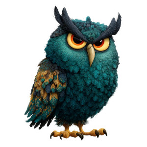 Cartoon Owl V2 Vinyl Car Decal Sticker – Waterproof & UV-Resistant 3.4133333333333336" Cartoon Owl V2 Vinyl Car Decal Sticker – Waterproof & UV-Resistant 3.4133333333333336"