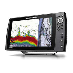 Humminbird Helix 12 Mega Di+ Fish Finder | MEGA Live Action Display | Precision GPS | Dual Spectrum CHIRP Sonar