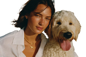 Young Woman With Goldendoodle Vinyl Car Decal Sticker – Waterproof & UV-Resistant 5.97333333333333 Young Woman With Goldendoodle Vinyl Car Decal Sticker – Waterproof & UV-Resistant 5.97333333333333