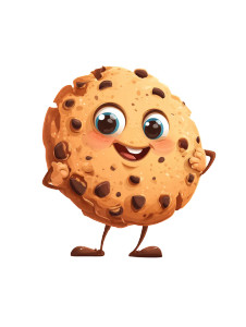 Cookie Character Vinyl Car Decal Sticker – Waterproof & UV-Resistant 8.213333333333333" Cookie Character Vinyl Car Decal Sticker – Waterproof & UV-Resistant 8.213333333333333"