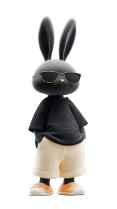 Stylish 3D Bunny V4 Vinyl Car Decal Sticker – Waterproof & UV-Resistant 9.706666666666667" Stylish 3D Bunny V4 Vinyl Car Decal Sticker – Waterproof & UV-Resistant 9.706666666666667"