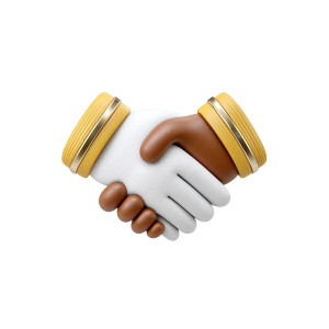 Business Handshake V35 Vinyl Car Decal Sticker – Waterproof & UV-Resistant 3.4133333333333336"