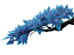 Glowing Fantasy Tree V2 Vinyl Car Decal Sticker – Waterproof & UV-Resistant 6.1866666666666665"