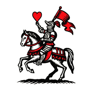 Knight Of Hearts Vinyl Car Decal Sticker – Waterproof & UV-Resistant 3.4133333333333336" Knight Of Hearts Vinyl Car Decal Sticker – Waterproof & UV-Resistant 3.4133333333333336"