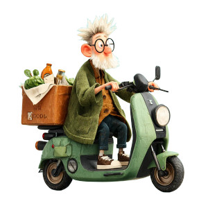 Delivery Driver Ggbond Vinyl Car Decal Sticker – Waterproof & UV-Resistant 3.4133333333333336"