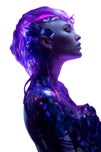 Cybernetic Fantasy Portrait Vinyl Car Decal Sticker – Waterproof & UV-Resistant 4.4 Cybernetic Fantasy Portrait Vinyl Car Decal Sticker – Waterproof & UV-Resistant 4.4