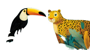 Jungle Friends Vinyl Car Decal Sticker – Waterproof & UV-Resistant 5.4 Jungle Friends Vinyl Car Decal Sticker – Waterproof & UV-Resistant 5.4
