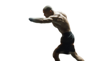 Futuristic Boxer Punch Vinyl Car Decal Sticker – Waterproof & UV-Resistant 5.97333333333333