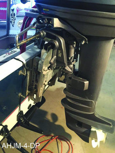 Boost Your Boat's Performance! T-H Marine Atlas Series Outboard Motor Jack Plate - 4" Setback | 115HP | Polished