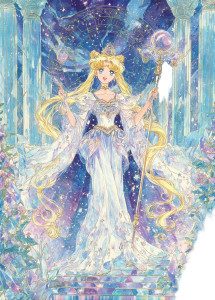 Majestic Usagi Portrait Vinyl Car Decal Sticker – Waterproof & UV-Resistant 4.32"