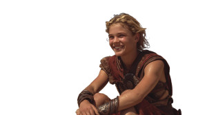 Gaul Warrior Smiling Vinyl Car Decal Sticker – Waterproof & UV-Resistant 5.4