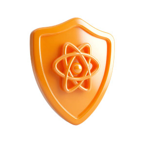 3D Shield Icon Vinyl Car Decal Sticker – Waterproof & UV-Resistant 6.826666666666667"