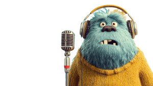 Yeti Podcast Vinyl Car Decal Sticker – Waterproof & UV-Resistant 5.4