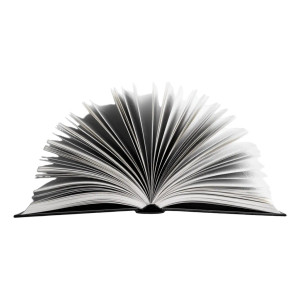 Top View Book Vinyl Car Decal Sticker – Waterproof & UV-Resistant 6.826666666666667"