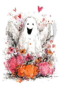 Cute Ghost Sticker V3 Vinyl Car Decal Sticker – Waterproof & UV-Resistant 8.746666666666666" Cute Ghost Sticker V3 Vinyl Car Decal Sticker – Waterproof & UV-Resistant 8.746666666666666"