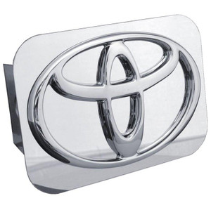 Highly Detailed Toyota Logo Hitch Cover | Fits 2 Inch Receiver | Chrome Plated Stainless Steel Highly Detailed Toyota Logo Hitch Cover | Fits 2 Inch Receiver | Chrome Plated Stainless Steel