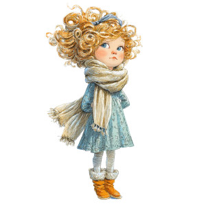 Girl With Scarf Vinyl Car Decal Sticker – Waterproof & UV-Resistant 3.4133333333333336" Girl With Scarf Vinyl Car Decal Sticker – Waterproof & UV-Resistant 3.4133333333333336"