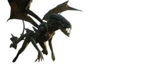 Xenomorphs Vs Demon Vinyl Car Decal Sticker – Waterproof & UV-Resistant 5.4